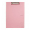 Папка-планшет с металлическим клипом Axent Pastelini 2514-10-A, А4, розовый