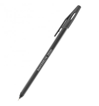 Ручка масляная Delta DB2060-01, черная, 0.7 мм