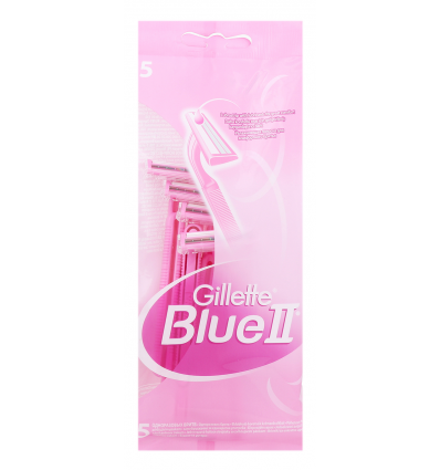 Бритва Gillette Blue II одноразова для жінок 5шт