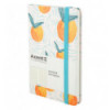 Книга записная Axent Partner BBH Orange 8210-03-A, A5-, 125x195, 96 листов, клетка, твердая обложка