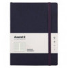 Книга записна Axent Partner Soft L, 8615-02-A, 190x250 мм, 96 аркушів, клітинка, гнучка обкладинка, 