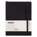 Книга записна Axent Partner Soft L, 8615-01-A, 190x250 мм, 96 аркушів, клітинка, гнучка обкладинка, 