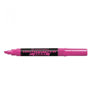 Маркер Fax 8542 FLEXI 1-5 мм клиновид.розовый ( 8542/09 )