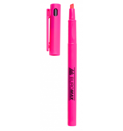 Текст-маркер тонкий, рожевий, 1-4 мм