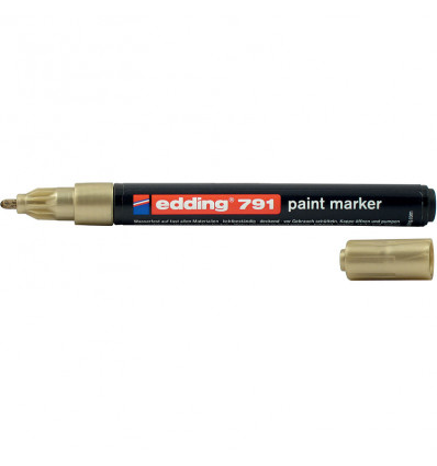 Маркер Paint e-791 1-2 мм круглий золотий (e-791/12)