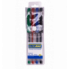 Набор из 4-х гелевых ручек BASIC SET, пласт. корпус, 4 цвета чернил ( BM.8440 )
