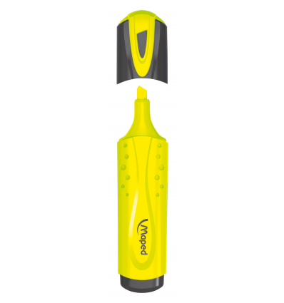 Текст-маркер FLUO PEPS Classic, желтый ( MP.742534 )