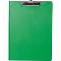 Клипборд-папка, А4, PVC, зеленый