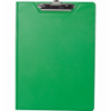 Клипборд-папка, А4, PVC, зеленый