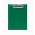Кліпборд-папка, А5, PVC, зелений