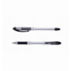 Ручка масляная MaxOFFICE, 0,7 мм, рез. грип, пласт. корпус, черные чернила