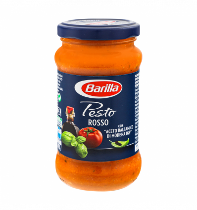 Соус Barilla Pesto Rosso з томатами та базиліком 200г