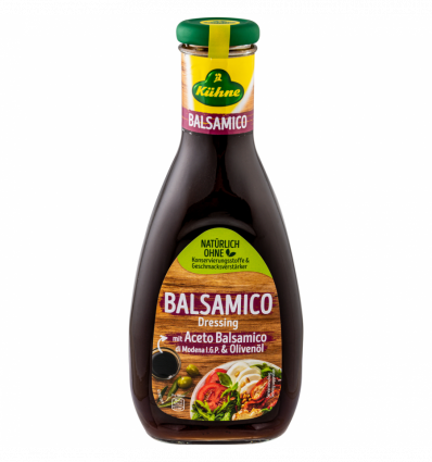 Соус Kühne Balsamico салатний з оливковою олією 500мл