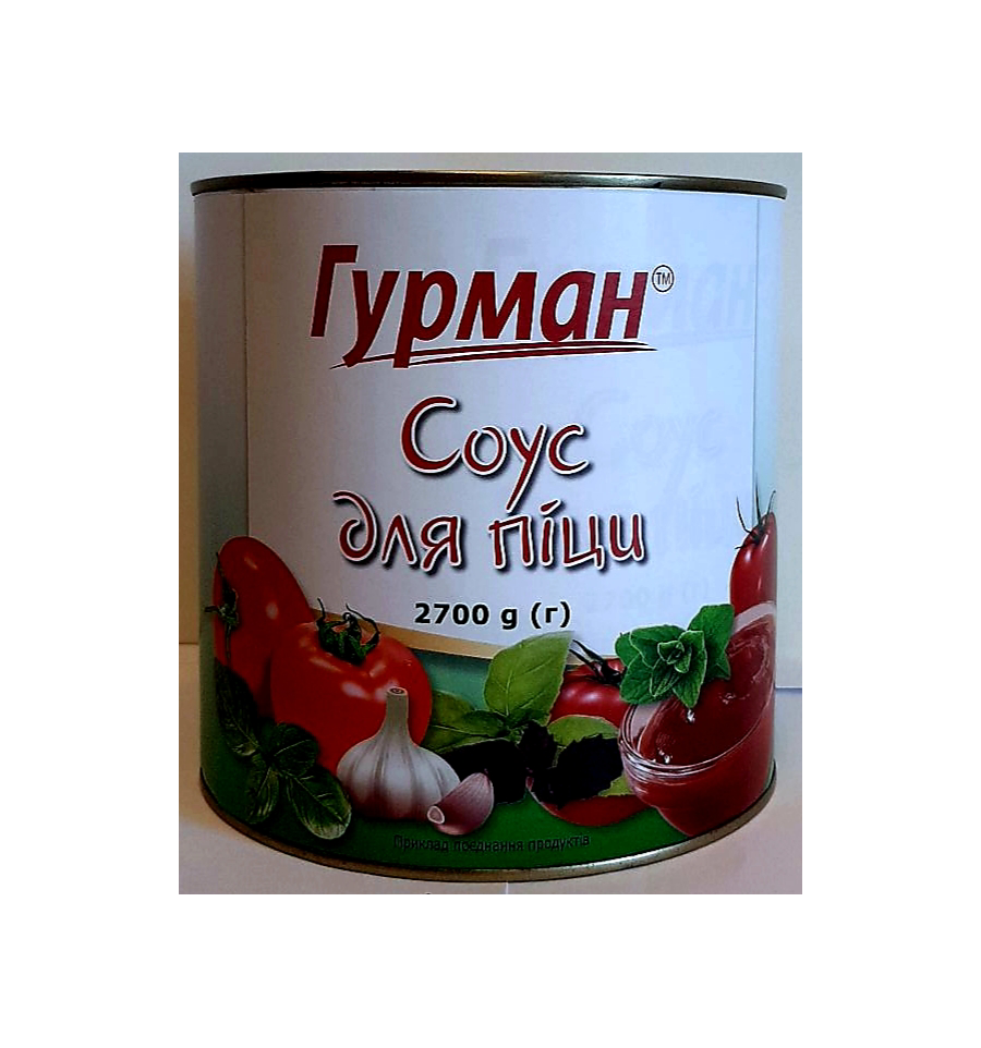 Соус Гурман для пиццы 2,7 кг