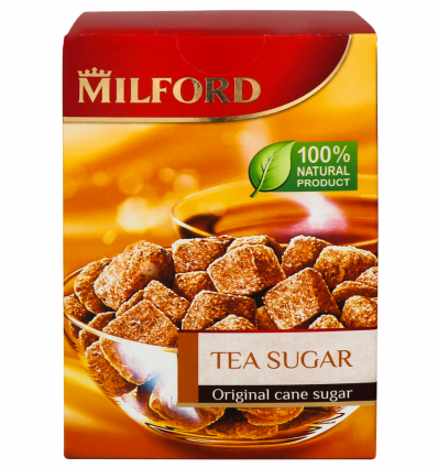 Сахар Milford Чайный коричневый тростниковый нерафинированный 300г