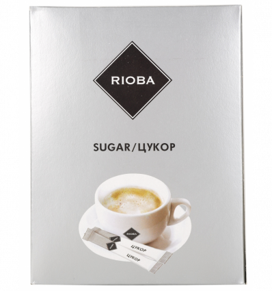 Сахар Rioba белый кристаллический фасованный 5г*200шт 1000г