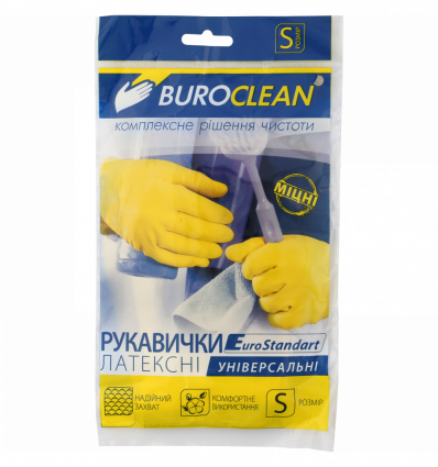Перчатки хозяйственные Buroclean, размер S ( 10200300 )