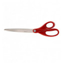 Ножиці Axent Welle 6203-06-A, 25 см, пластикові ручки, червоні