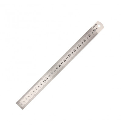 Линейка стальная Axent 7730-A, 30 см ( 7730-A )