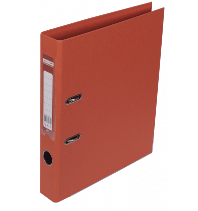 Папка-регистратор двухсторонняя ELITE, А4, ширина торца 50 мм, оранжевая