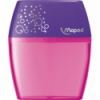 Чинка з контейнером SHAKER, 2 отвори, асорті ( MP.534755 )