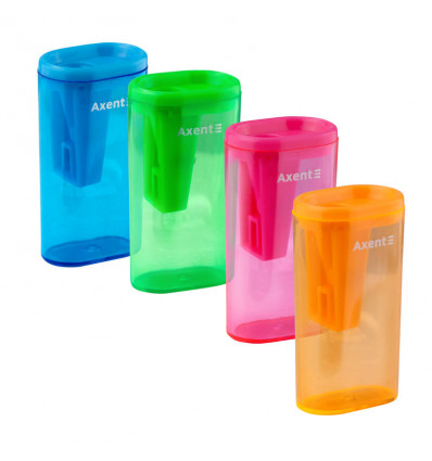 Точилка Axent Lighter 1155-A с контейнером, ассорти ( 1155-A )