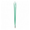 Шнурок для бейджа с металлическим клипом Axent 4532-04-A, зеленый