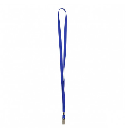 Шнурок для бейджа з металевим кліпом Axent 4532-02-A, синій