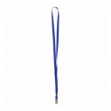 Шнурок для бейджа с металлическим клипом Axent 4532-02-A, синий