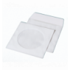 Конверт для CD (124х124мм) білий НК з вікном термоупаковка