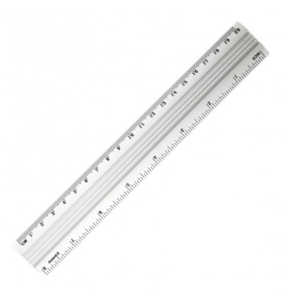 Лінійка алюмінієва Axent 7420-A, 20 см