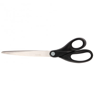 Ножницы Axent Welle 6203-01-A, 25 см, пластиковые ручки, черные