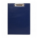 Папка-планшет с металлическим клипом Axent 2513-02-A, А4, синяя