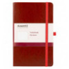 Книга записная Axent Partner Lux 8202-05-A, A5-, 125x195 мм, 96 листов, клетка, твердая обложка, бор