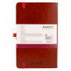 Книга записна Axent Partner Lux 8202-05-A, A5-, 125x195 мм, 96 аркушів, клітинка, тверда обкладинка,