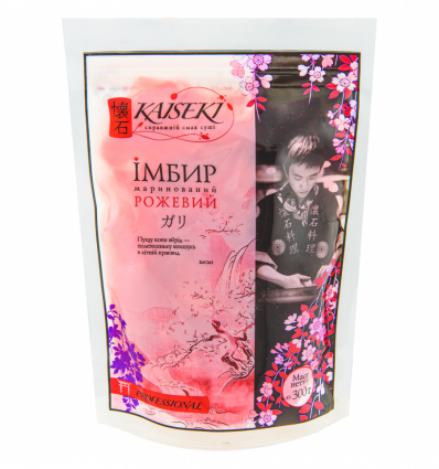 Имбирь Kaiseki маринованный розовый 300г