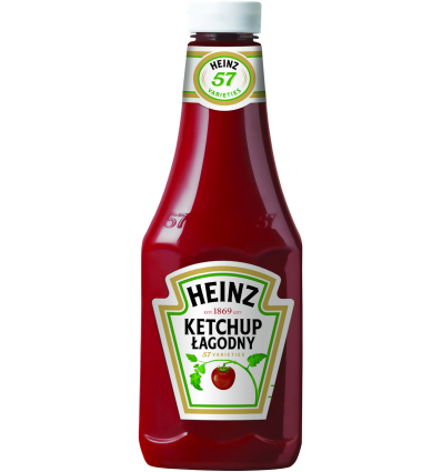 Кетчуп томатный Heinz нежный 875мл
