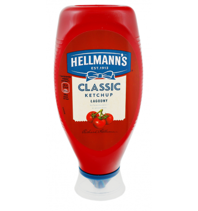 Кетчуп Hellmann`s Classic Лагідний пастеризований 800г