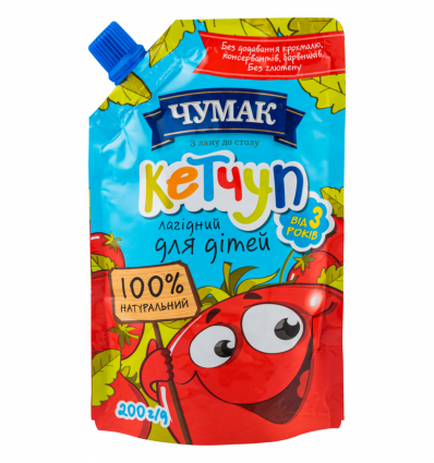 Кетчуп Чумак Нежный для детей 200г