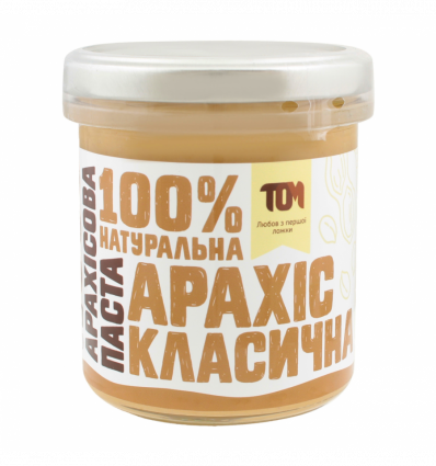 Паста арахісова Том Класична 300г