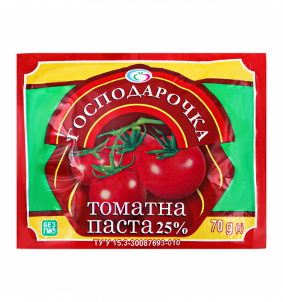 Паста томатна Господарочка 25% 70г
