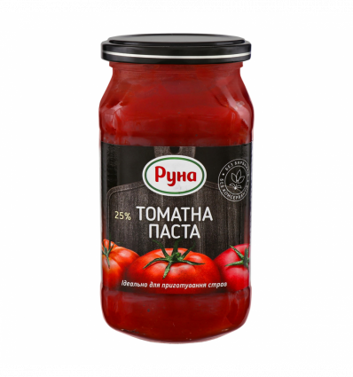 Паста томатна Руна 25% 490г