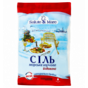 Соль Salute Di Mare морская пищевая йодированная натуральная мелкая 600г