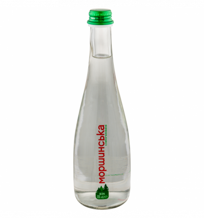Вода минеральная Моршинська слабогазированная 0,5л стеклянная бутылка бут
