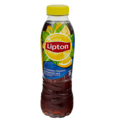 Напій безалкогольний Lipton Холодний чай смак лимону 500мл
