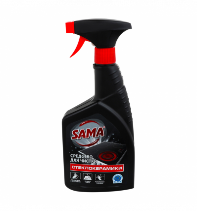 Засіб чистячий Sama для склокерамічних поверхонь 500мл