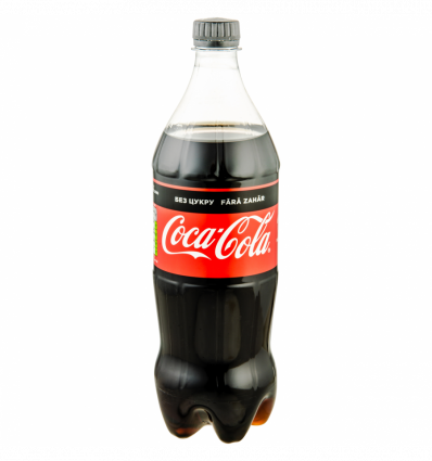 Напиток Coca-Cola Zero безалкогольный сильногазированный 1л