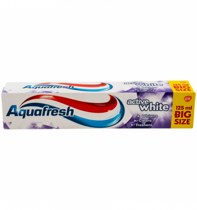 Зубна паста Active White Aquаfresh 125мл