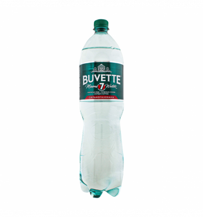 Вода мінеральна Buvette 7 сильногазов лікувально-столова 1,5л