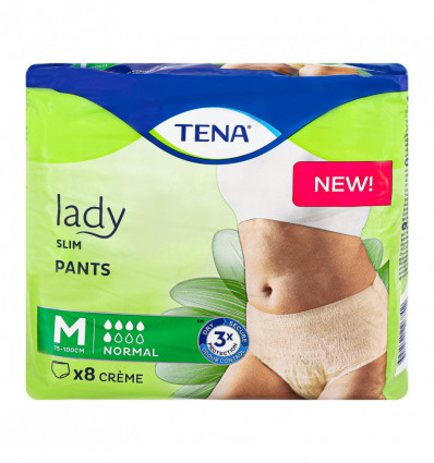 Труси Tena Lady Normal Slim Creme M урологічні 8шт/уп